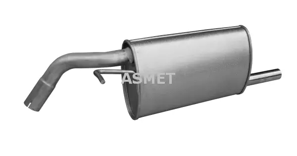 Silencieux arrière ASMET 26.018