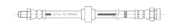 Flexible de frein Technika 22522