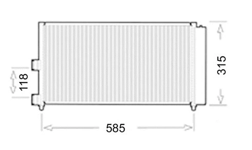 Condenseur, climatisation AUTOCLIMA 30311480
