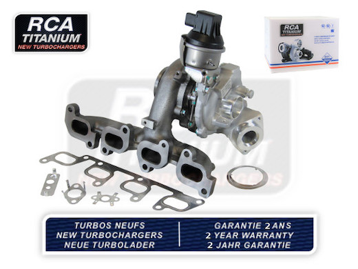 Turbocompresseur, suralimentation RCA FRANCE RCA54409700036X