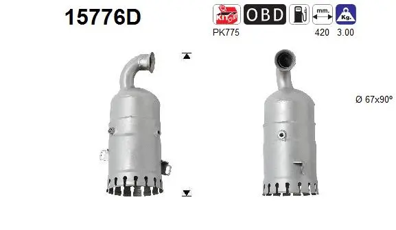 Catalyseur AS 15776D