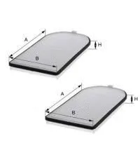 Filtre, air de l'habitacle UNIFLUX FILTERS XC102