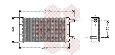 Système de chauffage VAN WEZEL 30006108
