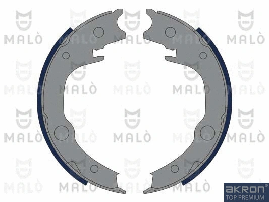 Jeu de mâchoires de frein, frein de stationnement AKRON-MALÒ 1390283