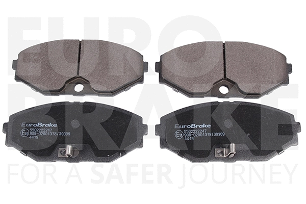 Kit de plaquettes de frein, frein à disque EUROBRAKE 5502222247