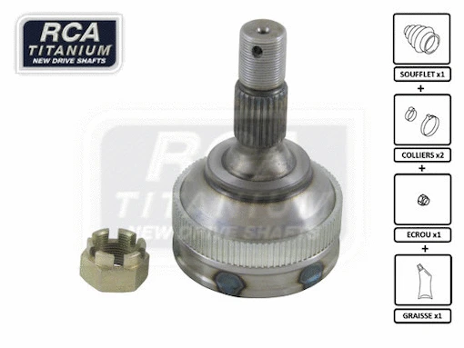Jeu de joints, arbre de transmission RCA FRANCE CI05A2