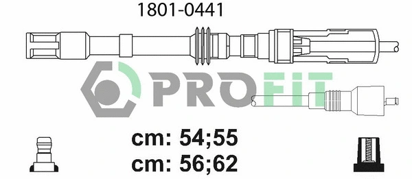 Kit de câbles d'allumage PROFIT 1801-0441