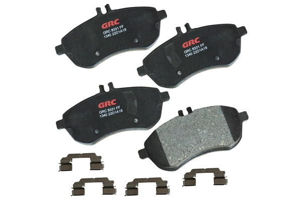 Kit de plaquettes de frein, frein à disque GRC - Ultra Brakes GCD1340