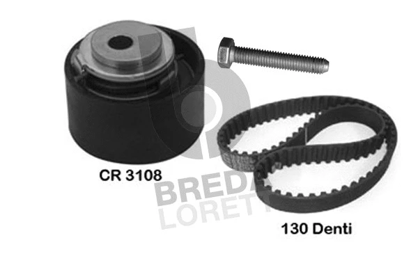 Kit de courroie crantée BREDA LORETT KCD0023