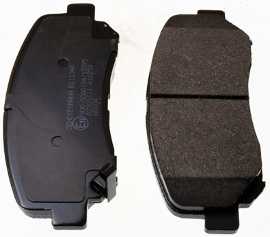 Kit de plaquettes de frein, frein à disque DENCKERMANN B111348