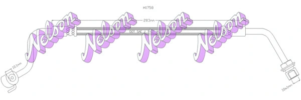 Flexible de frein KAWE H1758