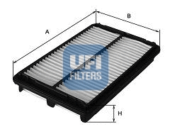Filtre à air UFI 30.456.00