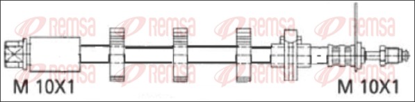 Flexible de frein REMSA G1901.66