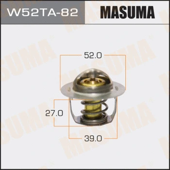Thermostat, liquide de refroidissement MASUMA W52TA-82