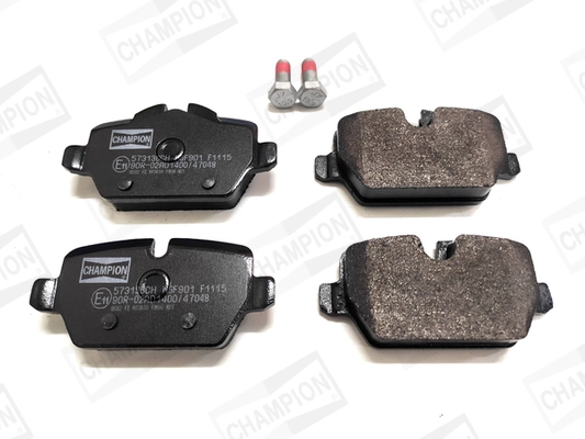 Kit de plaquettes de frein, frein à disque CHAMPION 573136CH