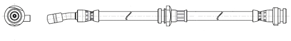 Flexible de frein CEF 514989