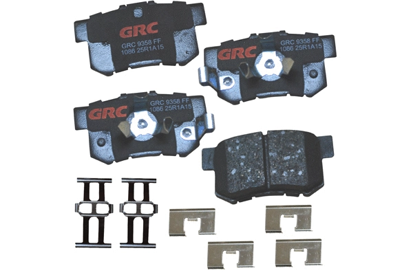 Kit de plaquettes de frein, frein à disque GRC - Ultra Brakes GCD1086