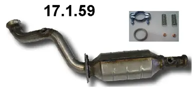 Catalyseur EBERSPÄCHER 17.1.59