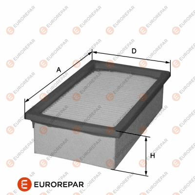 Filtre à air EUROREPAR 1680336580
