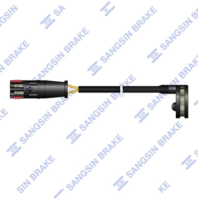 Contact d'avertissement, usure des plaquettes de frein Hi-Q SWS2506