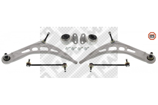 Jeu de bras, suspension de roue MAPCO 53676/1HPS