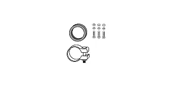 Kit d'assemblage, catalyseur HJS 82 14 1855