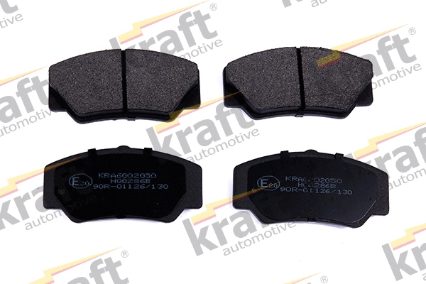 Kit de plaquettes de frein, frein à disque KRAFT AUTOMOTIVE 6002050