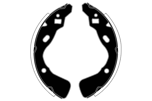 Jeu de mâchoires de frein RAICAM RA25680