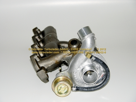 Turbocompresseur, suralimentation SCHLÜTTER TURBOLADER 172-00280_RB