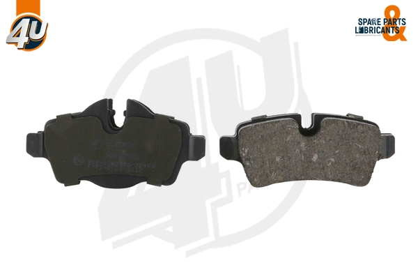 Kit de plaquettes de frein, frein à disque 4U Autoparts 22353MI