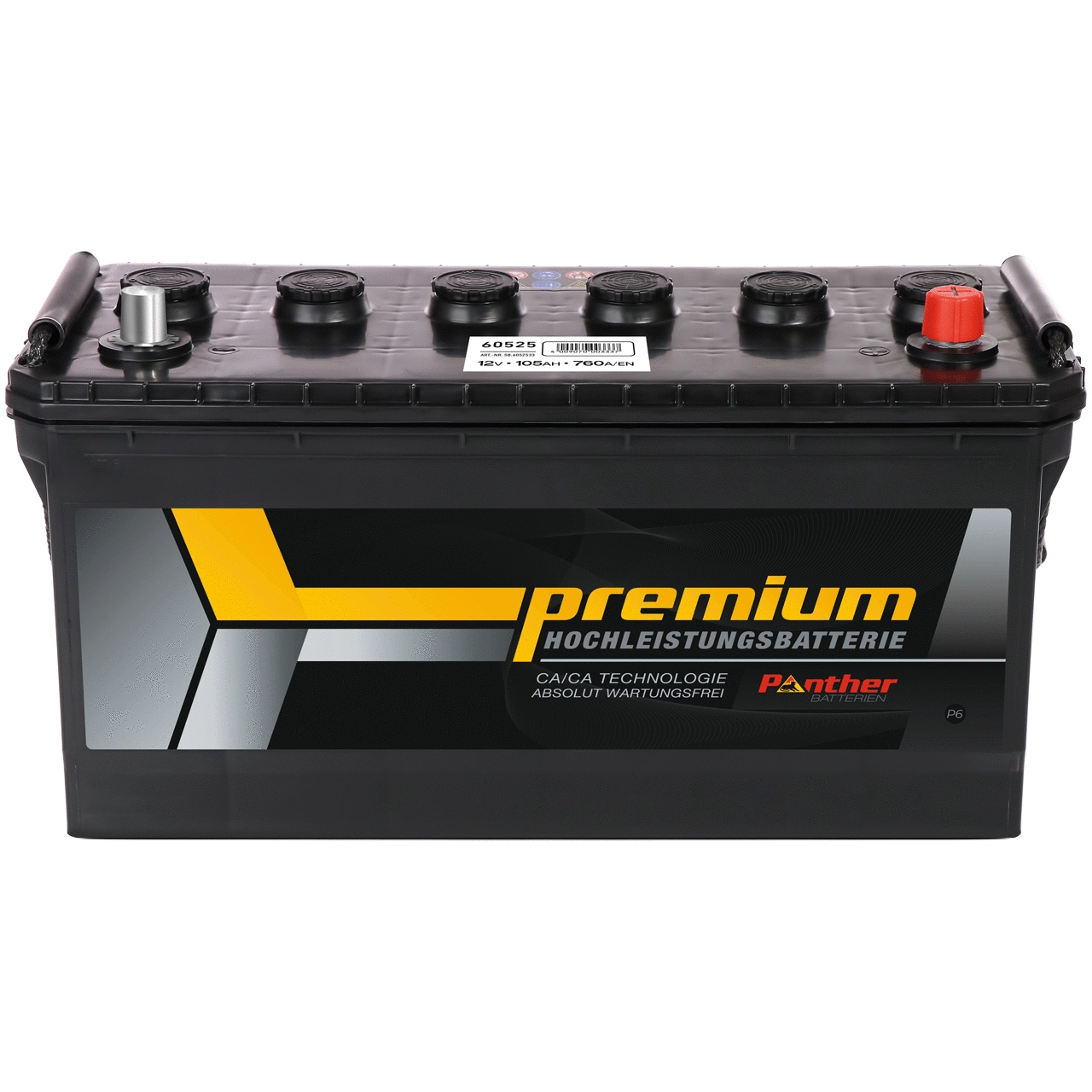 Batterie de démarrage PANTHER-BATTERIEN SB.6052533n