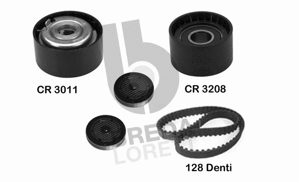 Kit de courroie crantée BREDA LORETT KCD0619
