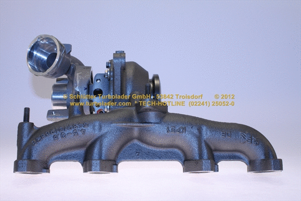 Turbocompresseur, suralimentation SCHLÜTTER TURBOLADER 172-11650