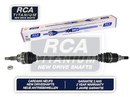 Arbre de transmission RCA FRANCE DA802N