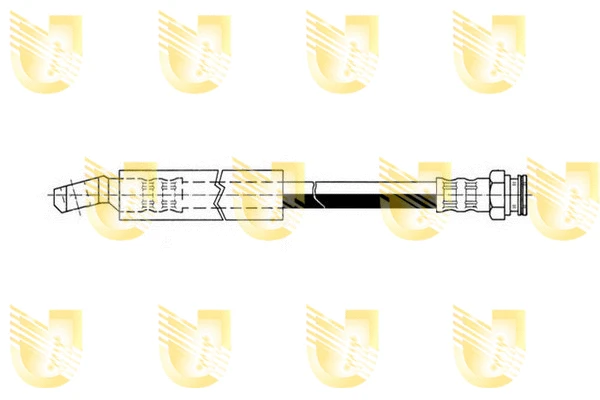 Flexible de frein UNIGOM 372548