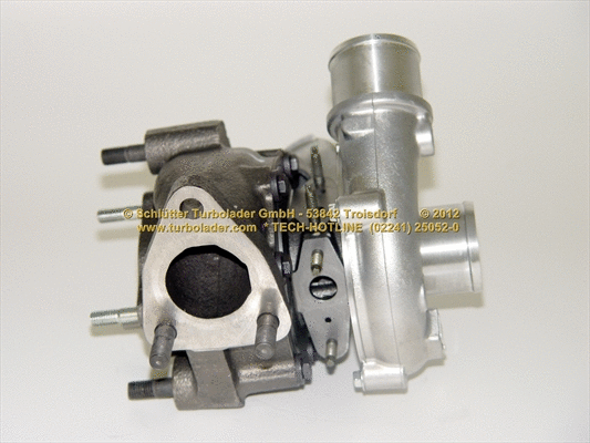 Turbocompresseur, suralimentation SCHLÜTTER TURBOLADER 172-12010MAX