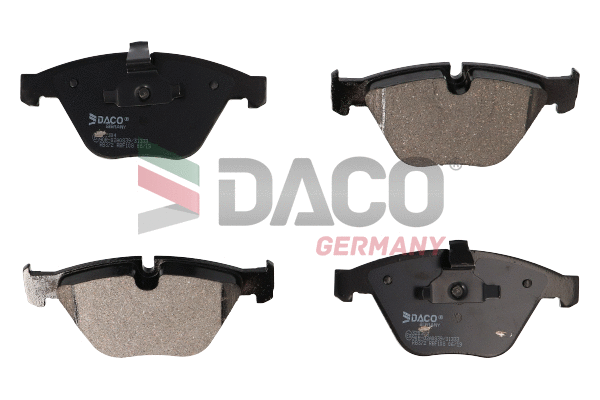 Kit de plaquettes de frein, frein à disque DACO Germany 320304