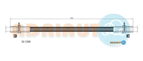 Flexible de frein ADRIAUTO 52.1206