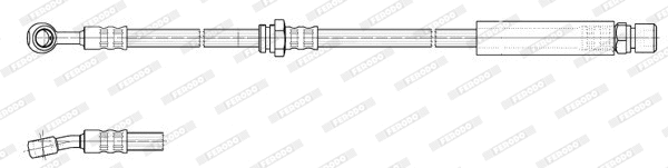Flexible de frein FERODO FHY3197