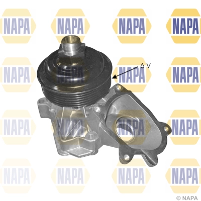 Pompe à eau, refroidissement du moteur NAPA NWP1101