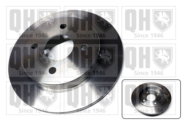 Disque de frein QUINTON HAZELL BDC3583