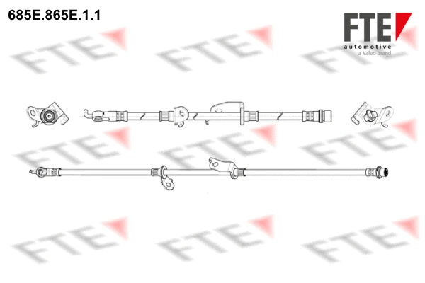 Flexible de frein FTE 9240831
