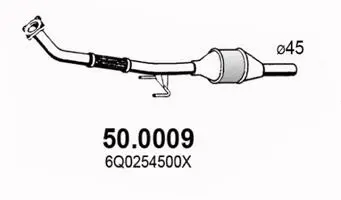 Catalyseur ASSO 50.0009
