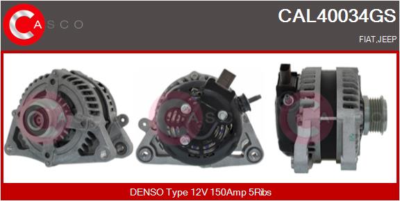 Alternateur CASCO CAL40034GS