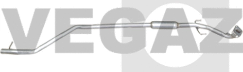Silencieux avant VEGAZ GmbH HUR-157