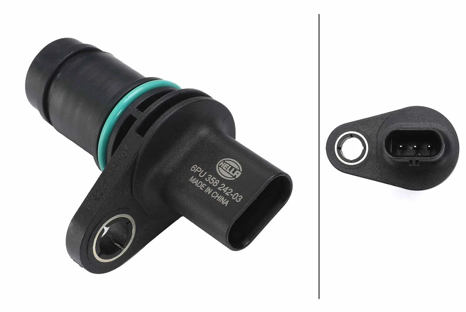 Capteur d'angle, vilebrequin HELLA 6PU 358 242-031