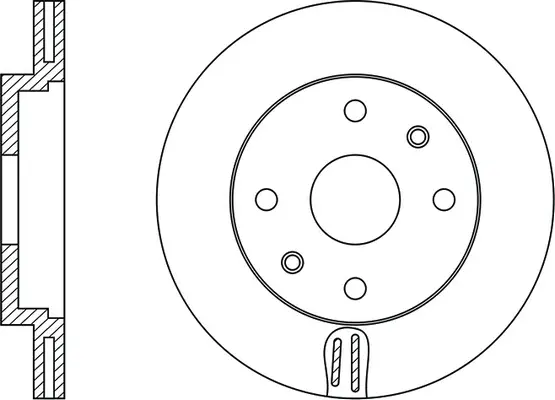 Disque de frein FIT FR0237V