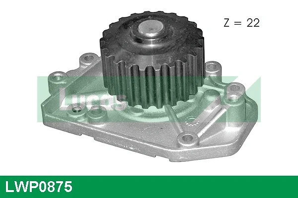 Pompe à eau, refroidissement du moteur LUCAS LWP0875
