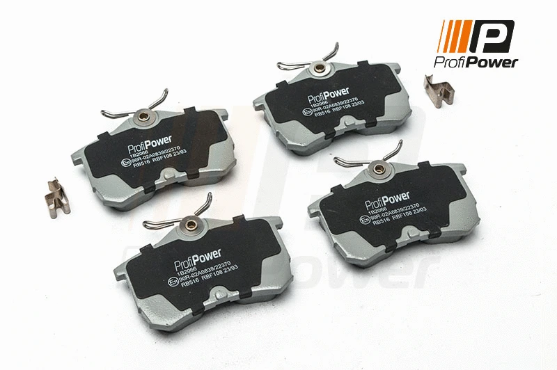 Kit de plaquettes de frein, frein à disque ProfiPower 1B2066