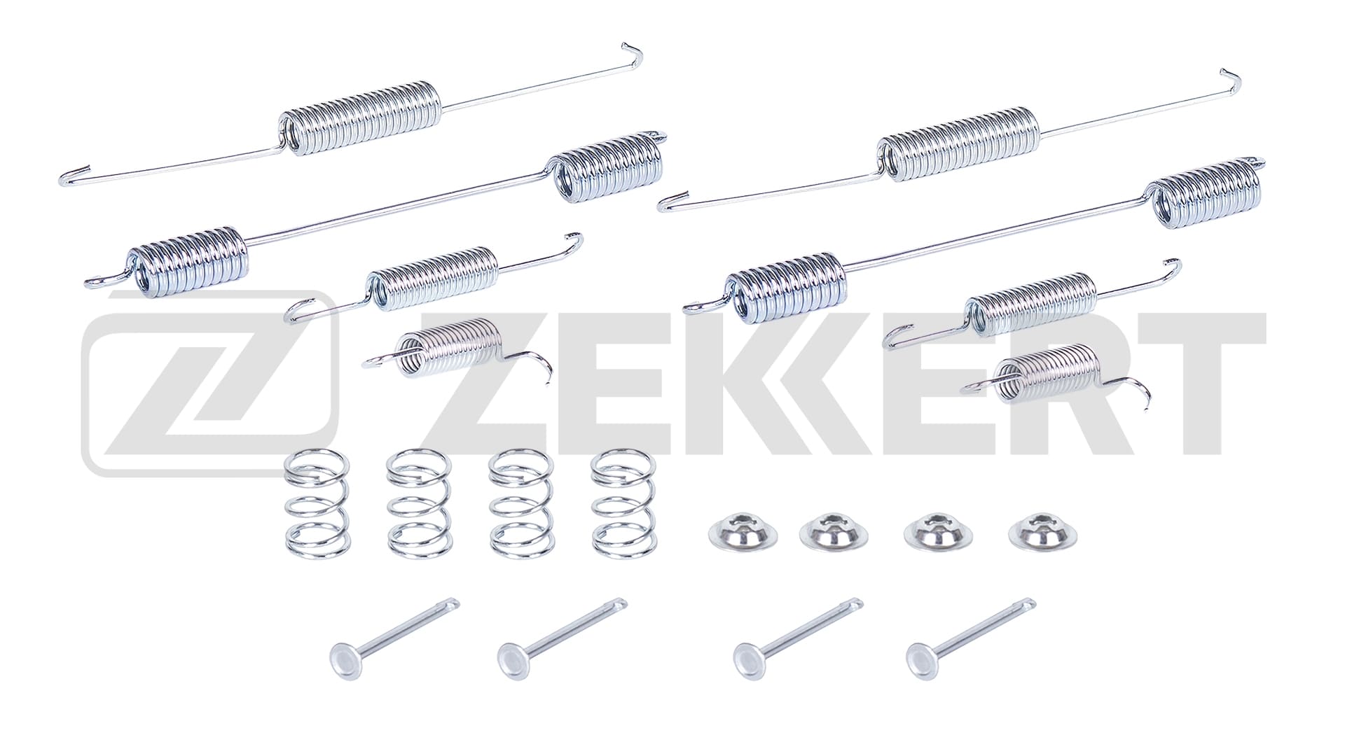 Kit d'accessoires, plaquette de frein à disque ZEKKERT BR-3304